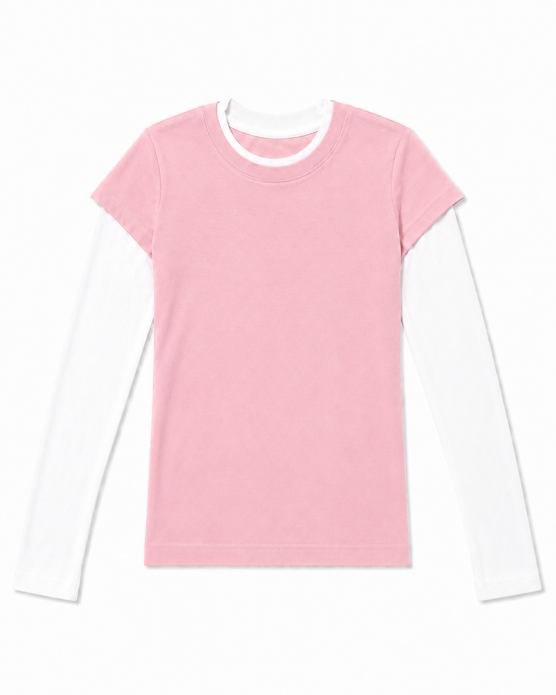 NONBRANDED YOUTH GIRLS 2TONE RAGLAN LS TEE