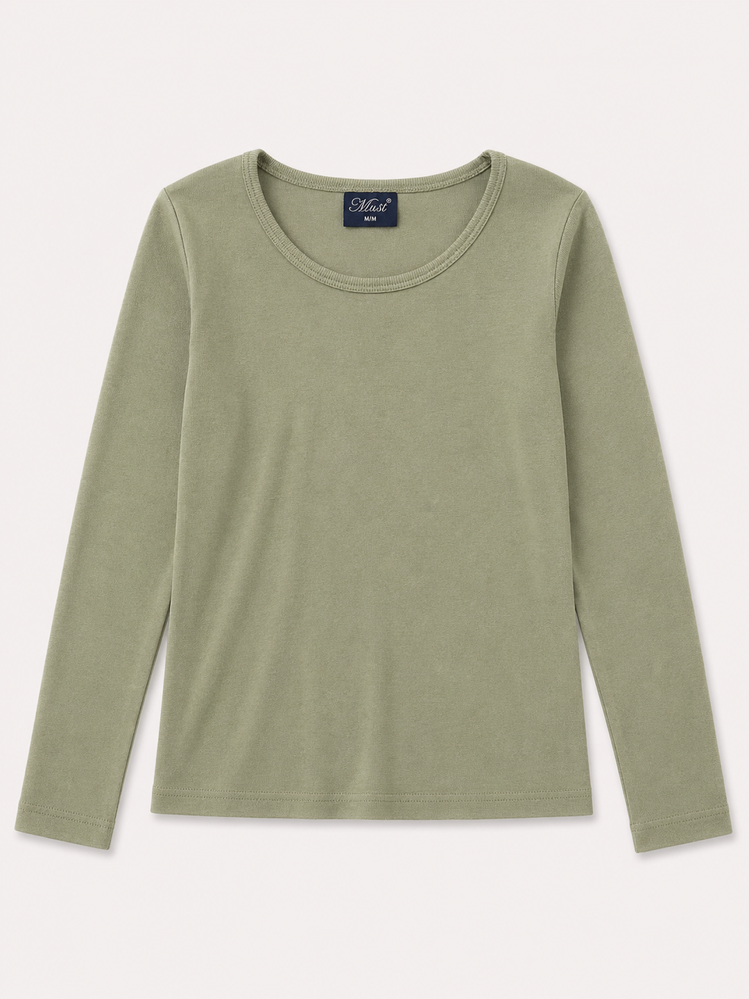 Youth Girls Long Sleeve Rib Tee