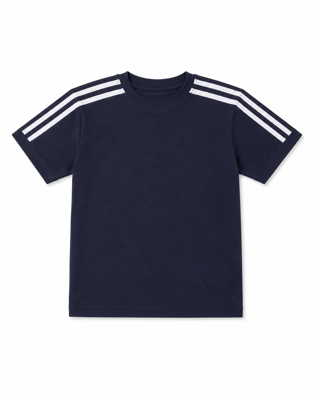 NONBRANDED YOUTH  SHOULDER STRIPES TSHIRT