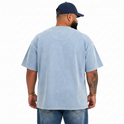 CORE COLLECTIVE BIG & TALL GRASSROOTS LIQUID WASH DROP SHOULDER SS TEE