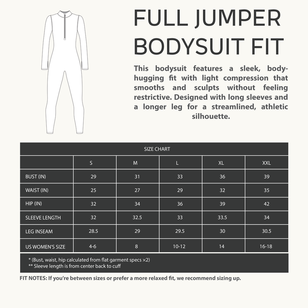 TTFN WOMEN'S SNATCHED FULL LS JUMPER BODYSUIT