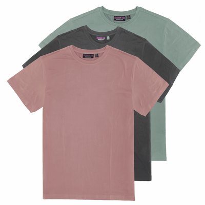 FHC PDS 3 Pack Short Sleeve T-shirts - Fashion Hub Club