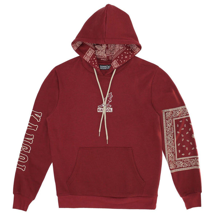 Kangol Boxed Out Paisley Hoodie - Fashion Hub Club