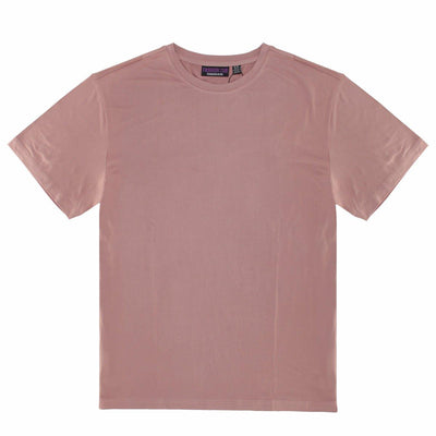 Rose Better Basics Ultra-Soft Crewneck Short Sleeve T-Shirt by Fashion Hub - Fashion Hub Club